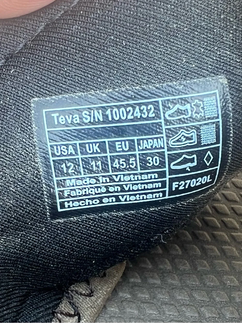 •Teva Sz 12 Pajaro Brown Suede Thong Sandals! EUC!